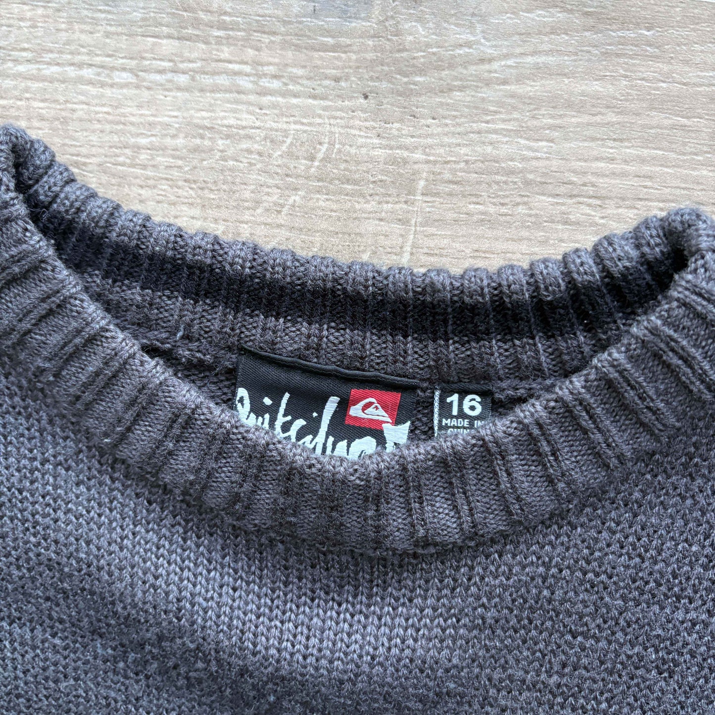 2000s Quiksilver Knit Jumper | 16