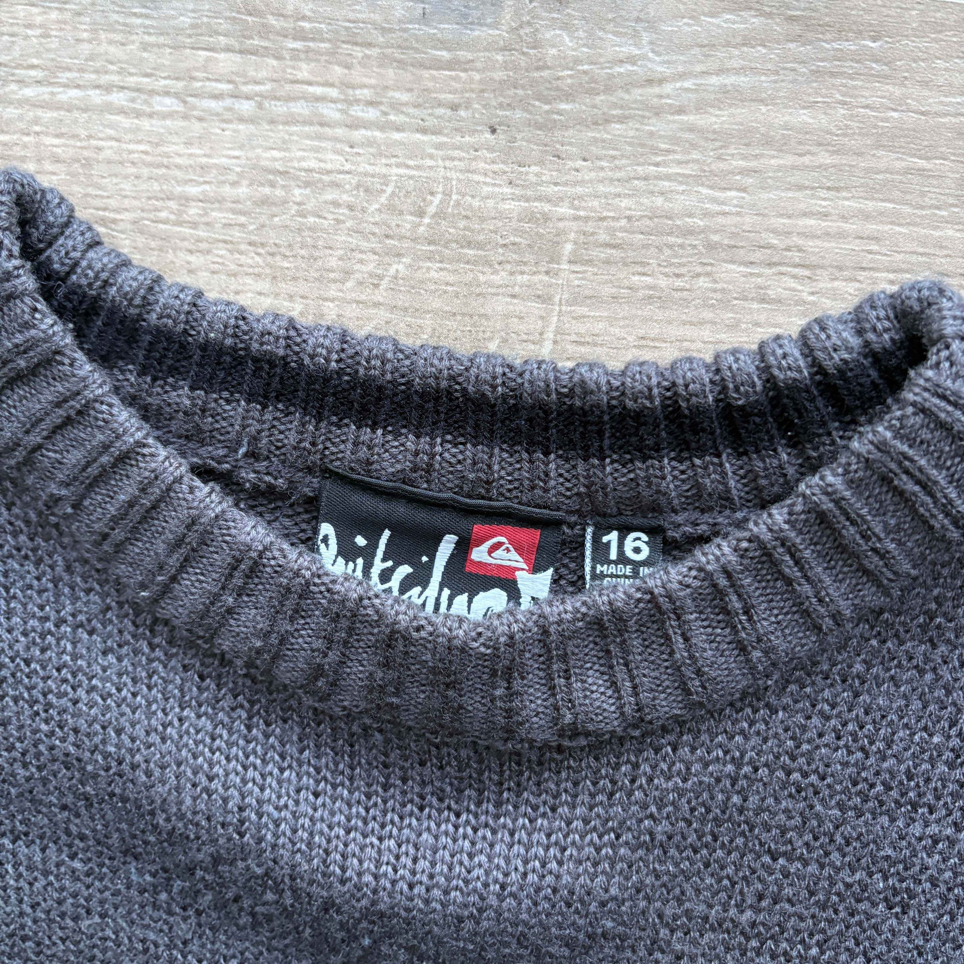 2000s Quiksilver Knit Jumper | 16
