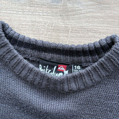 2000s Quiksilver Knit Jumper | 16