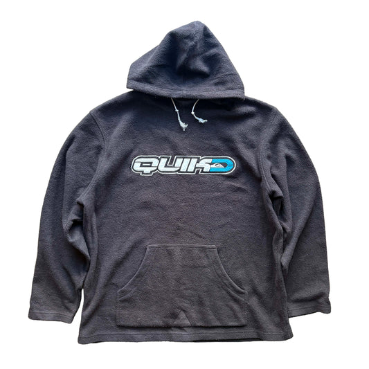 Vintage Quiksilver QUIK Fleece Hoodie | XL