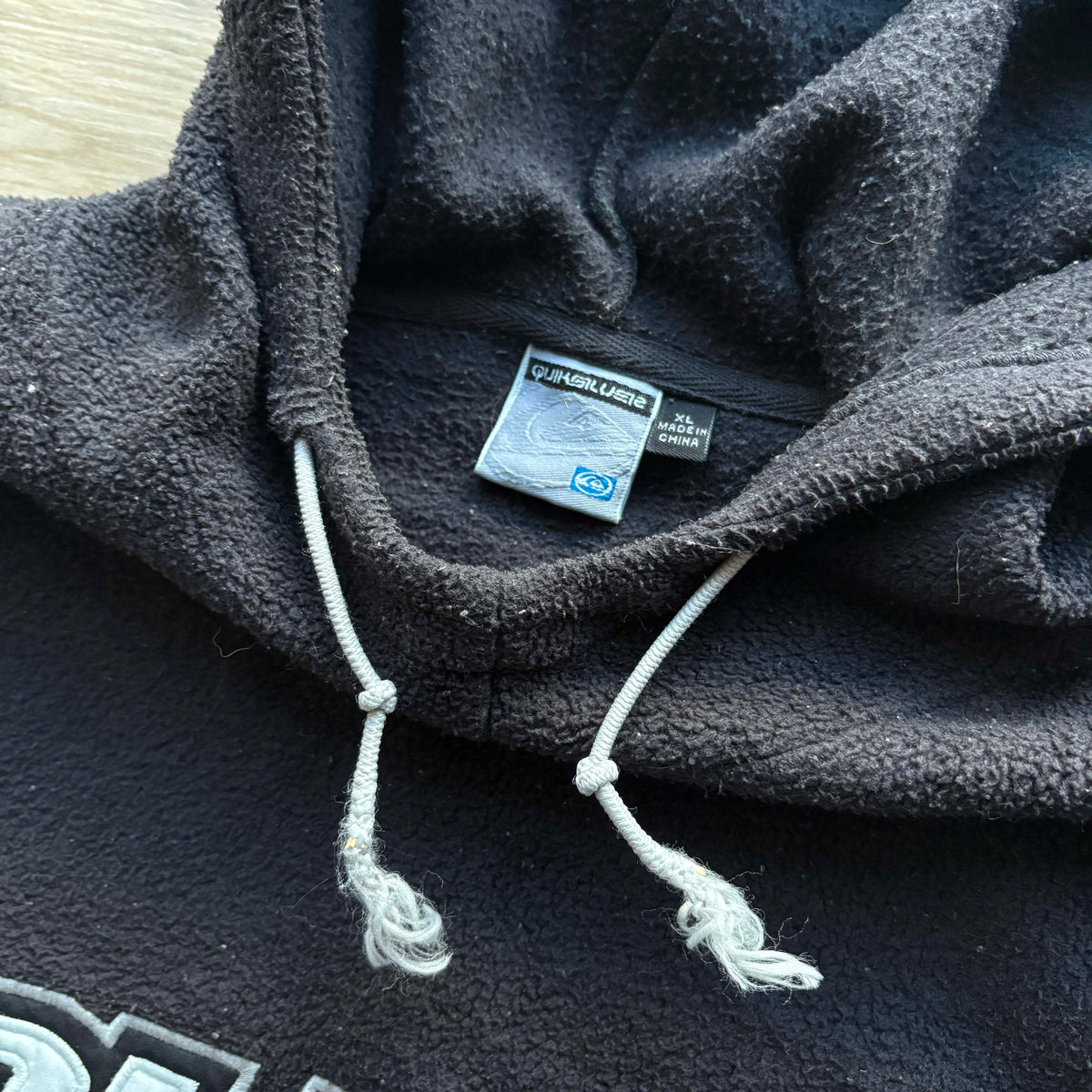Vintage Quiksilver QUIK Fleece Hoodie | XL