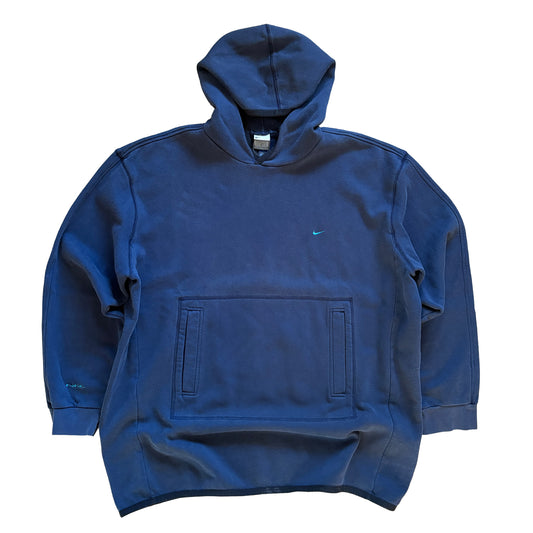 Vintage Nike Drill Hoodie Jumper | XXL