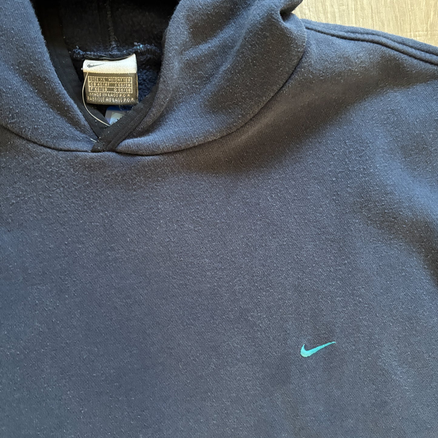 Vintage Nike Drill Hoodie Jumper | XXL