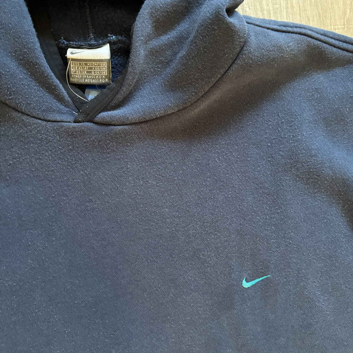 Vintage Nike Drill Hoodie Jumper | XXL