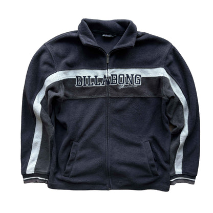 Y2K Billabong Full Zip Fleece Jumper | L
