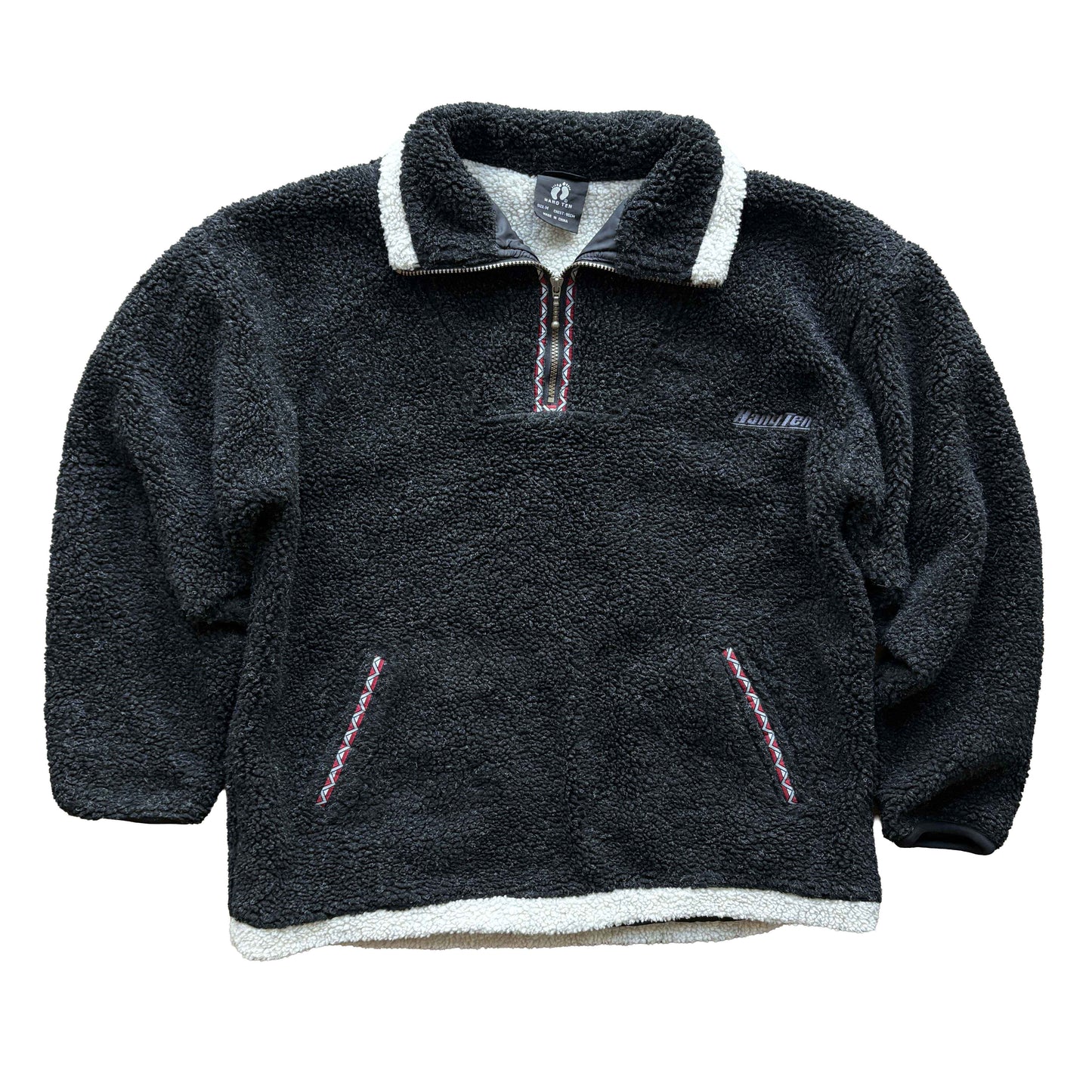 Hang Ten 90s Sherpa 1/4 Zip Jumper | L