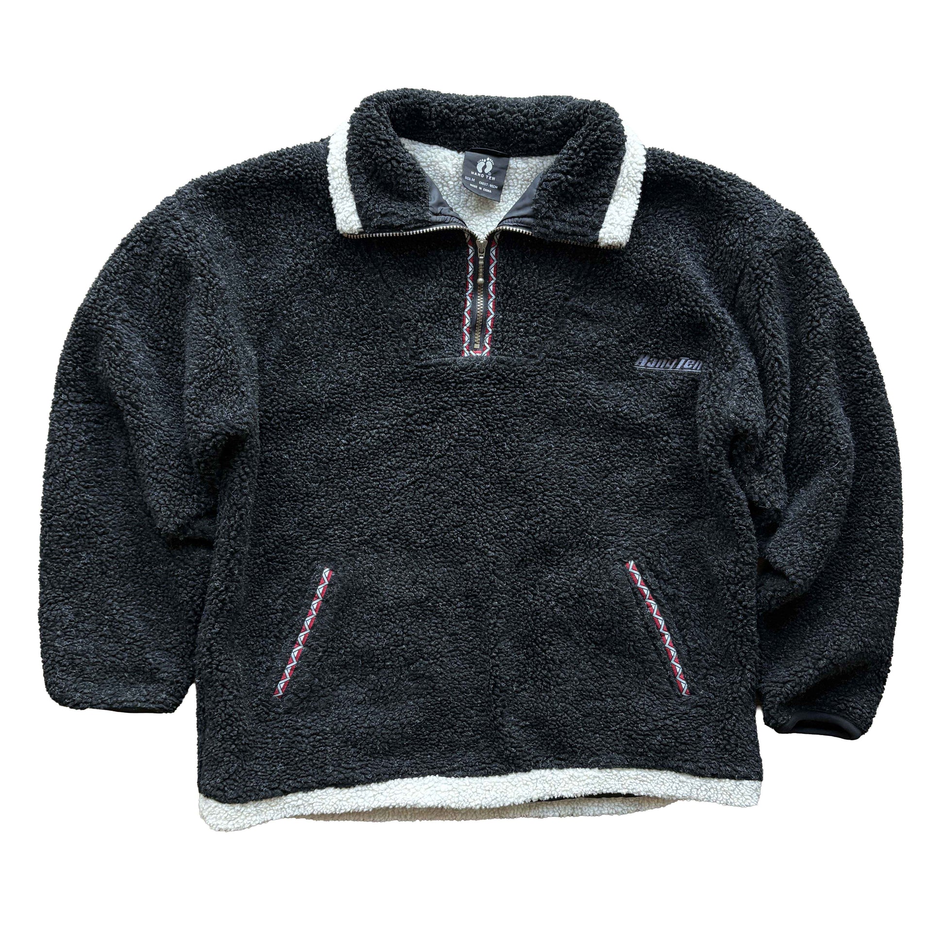 Hang Ten 90s Sherpa 1/4 Zip Jumper | L