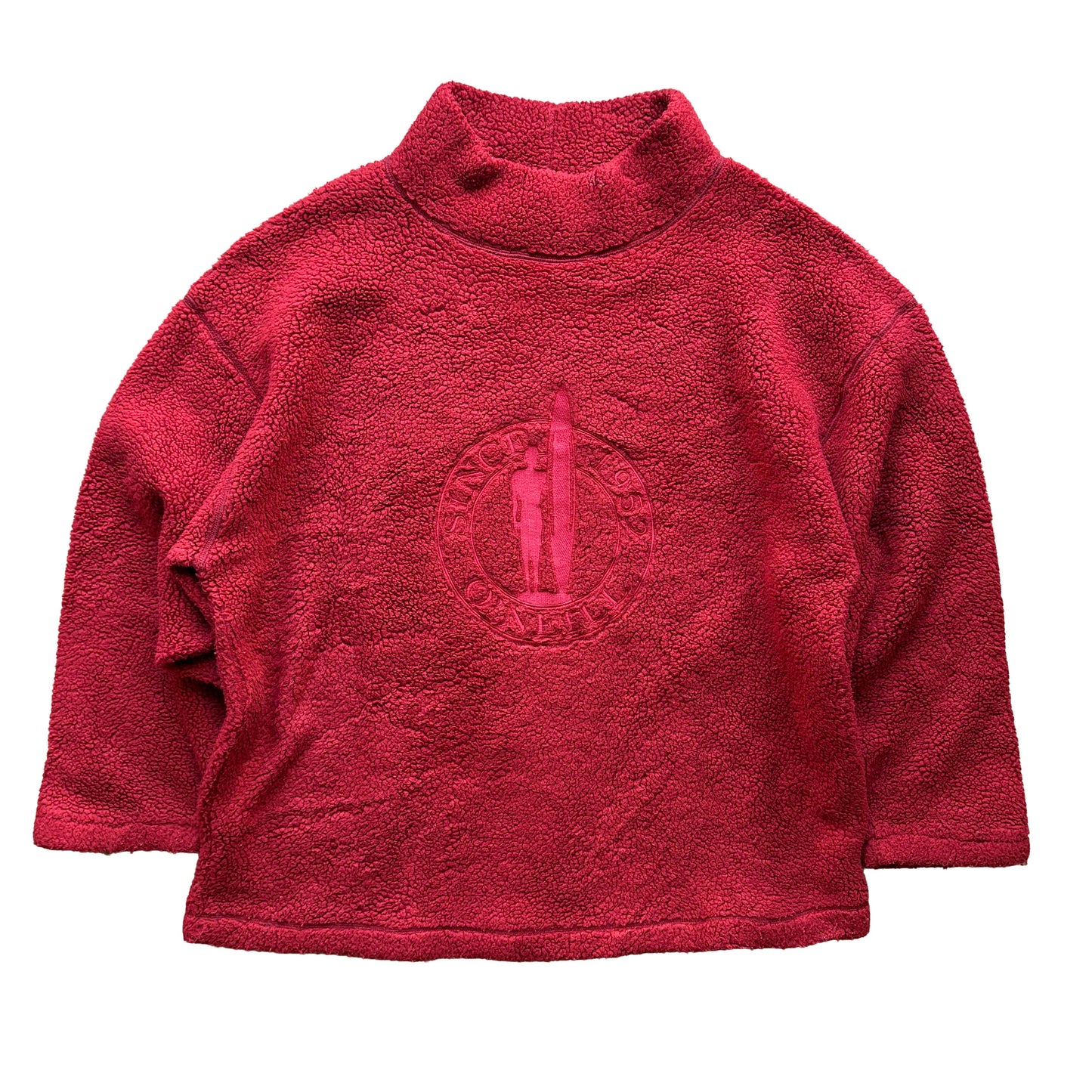 90s Oneill Fleece Mockneck Jumper | XXL