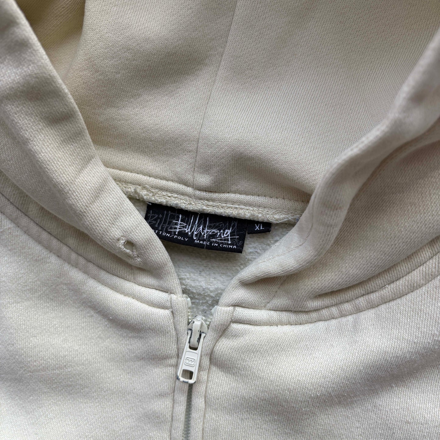 Y2K Billabong Full Zip Hoodie Jumper | XL/XXL
