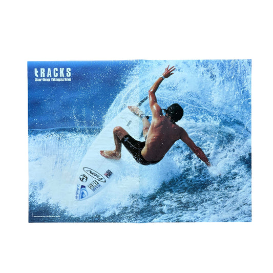 Vintage Tracks Surf Poster | A2