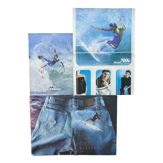 Vintage Surf Poster Pack 11.22 | A3