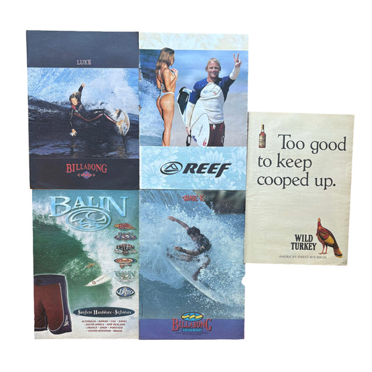 Vintage Surf Poster Pack 11.20 | A3