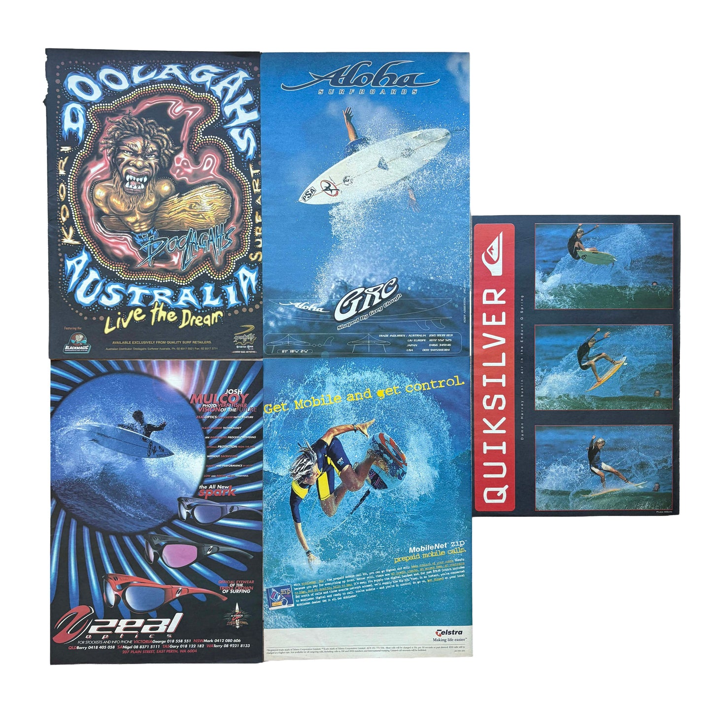 Vintage Surf Poster Pack 11.17 | A3