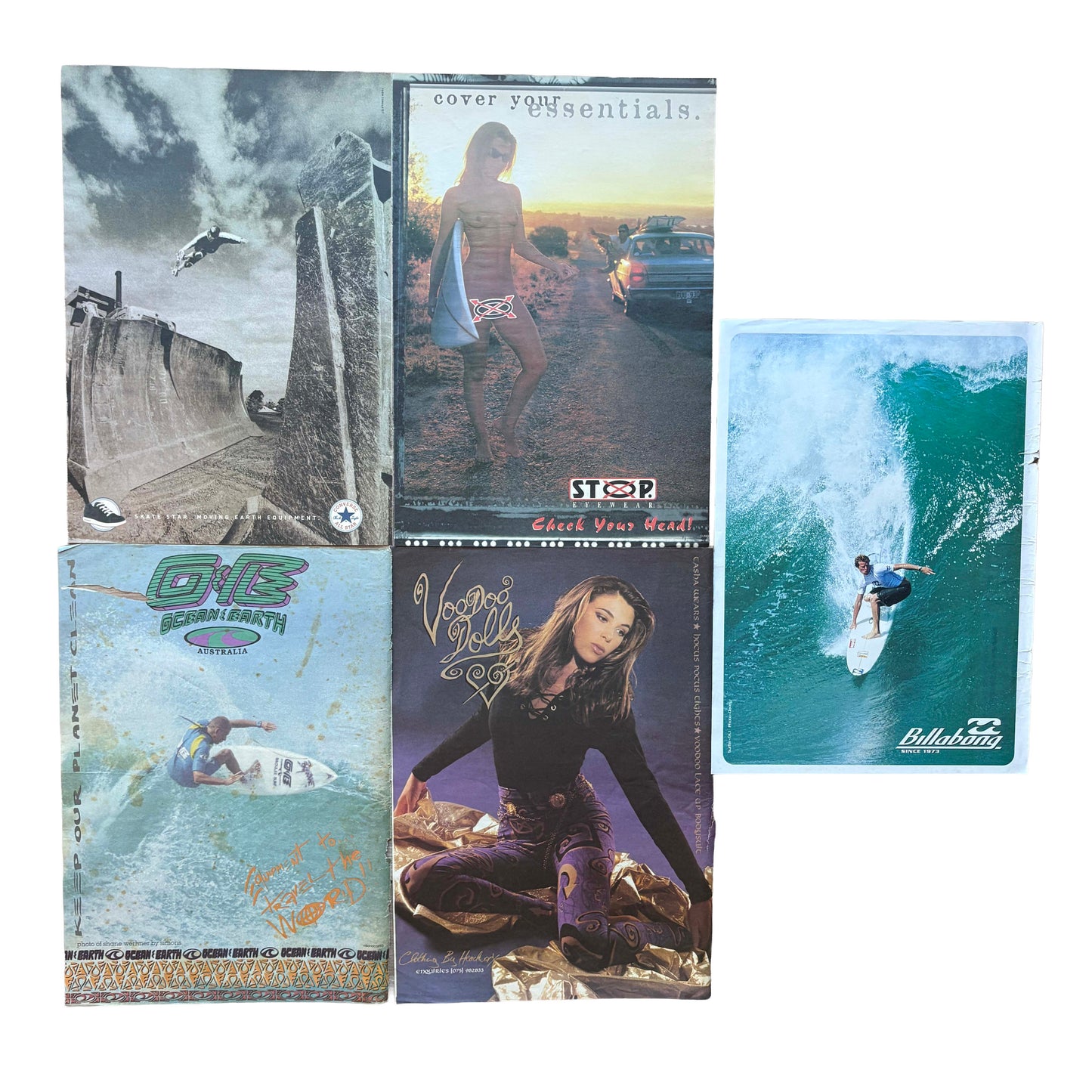 Vintage Surf Poster Pack 11.15 | A3