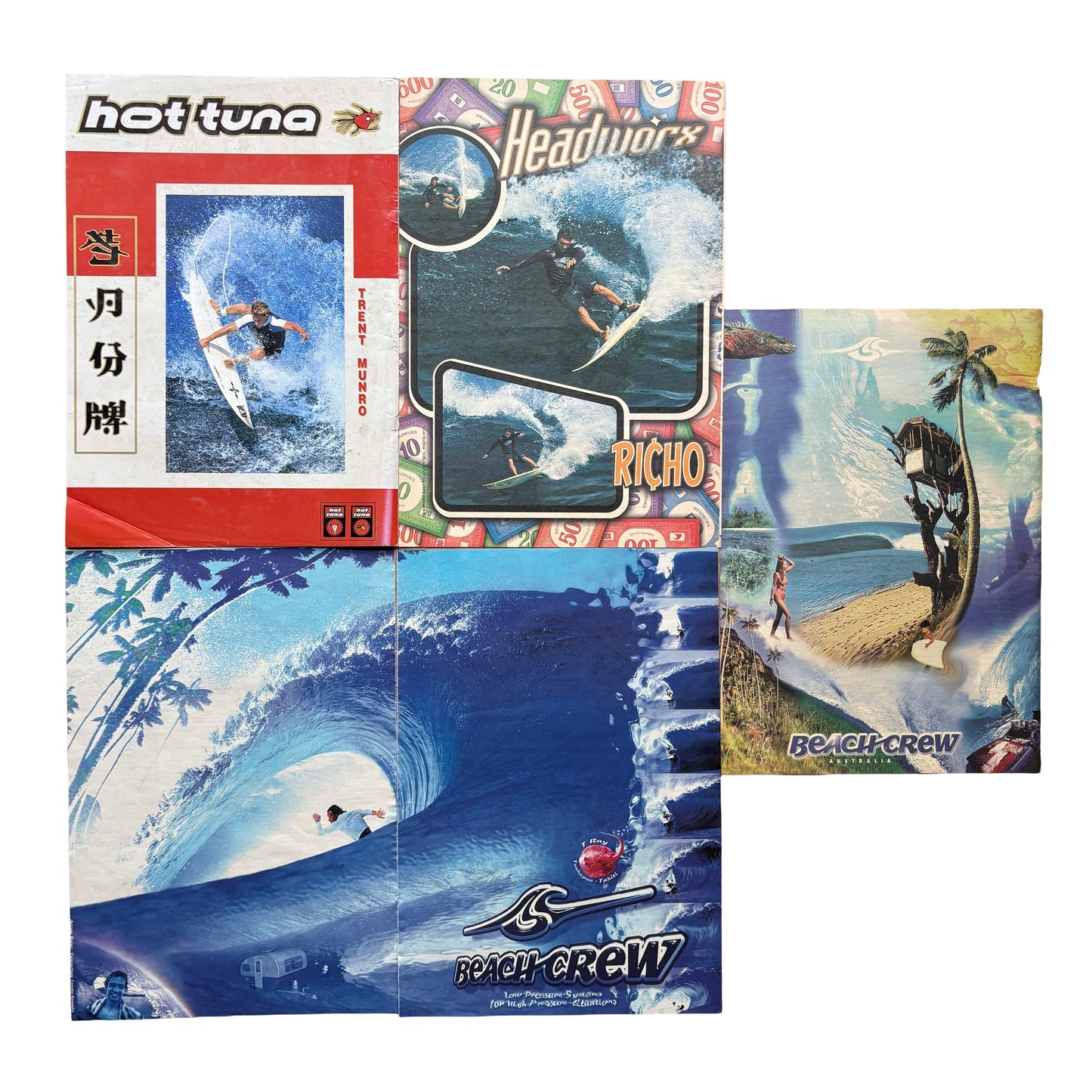 Vintage Surf Poster Pack 11.9 | A3
