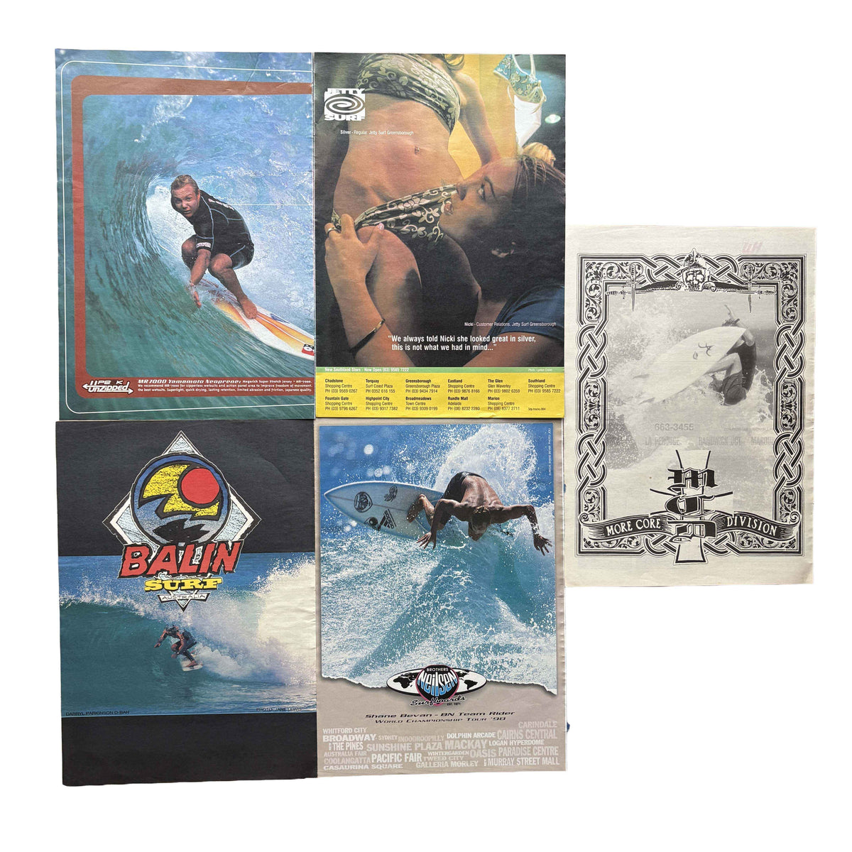 Vintage Surf Poster Pack 11.6 | A3
