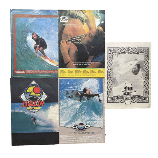 Vintage Surf Poster Pack 11.6 | A3