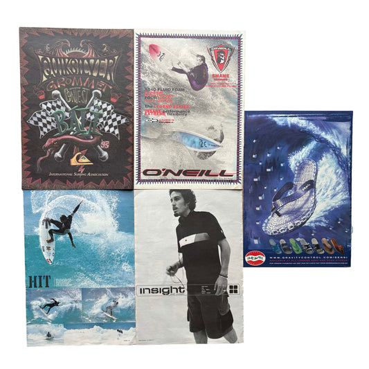 Vintage Surf Poster Pack 11.5 | A3