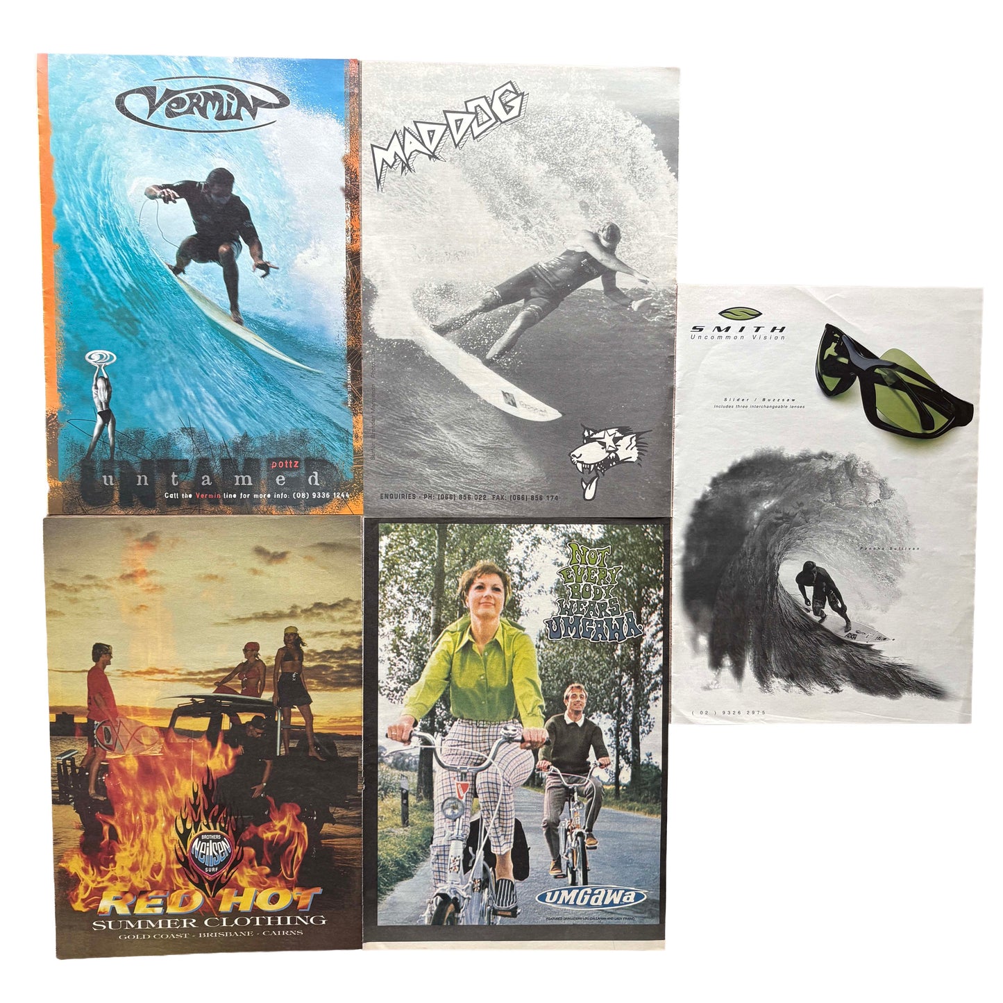 Vintage Surf Poster Pack 11.2 | A3