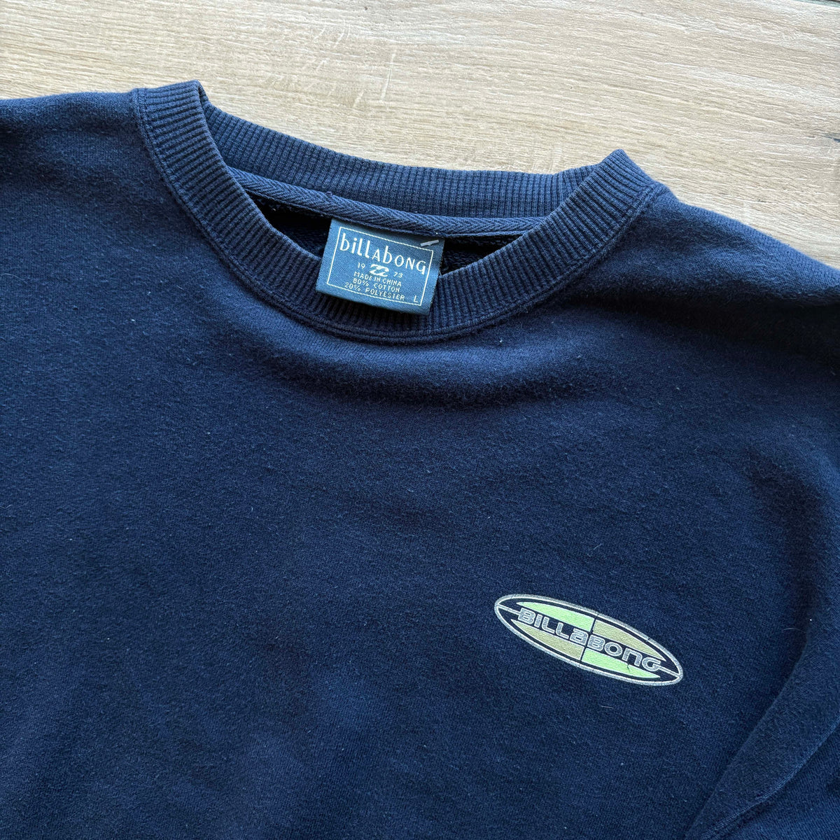 Y2K Billabong Logo Jumper | L