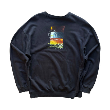 90s Nike Court Pullover Jumper | L