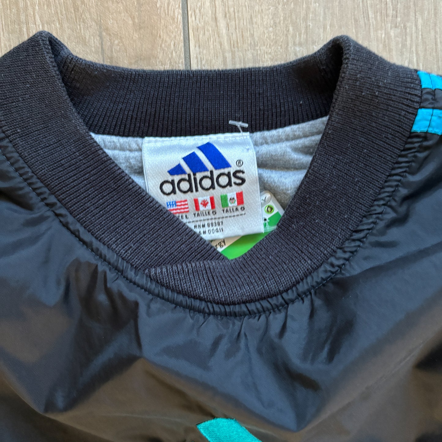 90s Adidas Windbreaker Pullover | S
