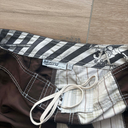 Y2K Billabong Andy Irons Rising Sun Boardies | W30"