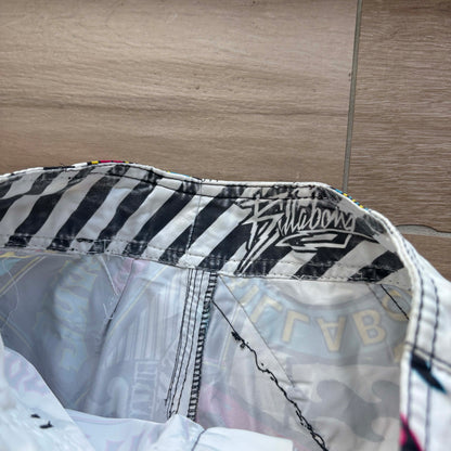 Y2K Billabong Rising Sun Boardies | W24"