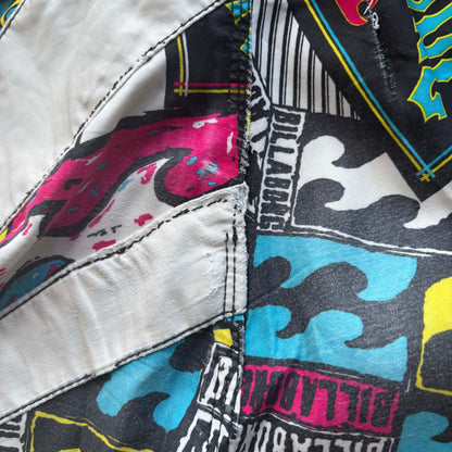 Y2K Billabong Rising Sun Boardies | W24"