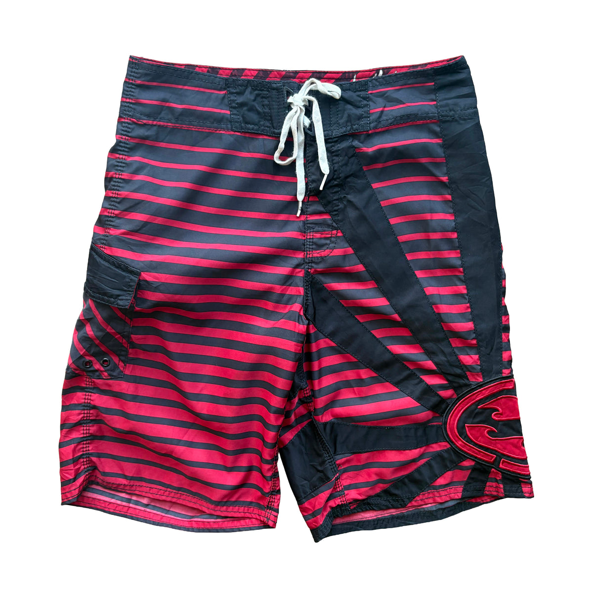 Y2K Billabong Andy Irons Rising Sun Boardies | W32"