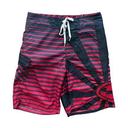Y2K Billabong Andy Irons Rising Sun Boardies | W32"