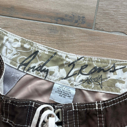 Y2K Billabong Andy Irons 3xWC Boardies | W34"