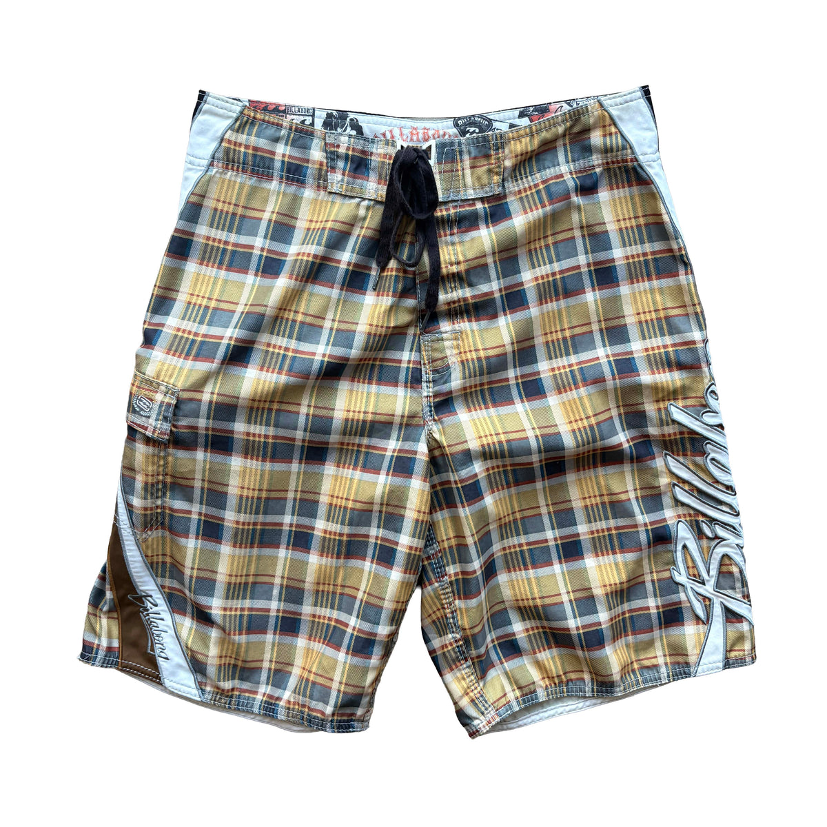 Vintage Occy Plaid Signature Boardies | W32"