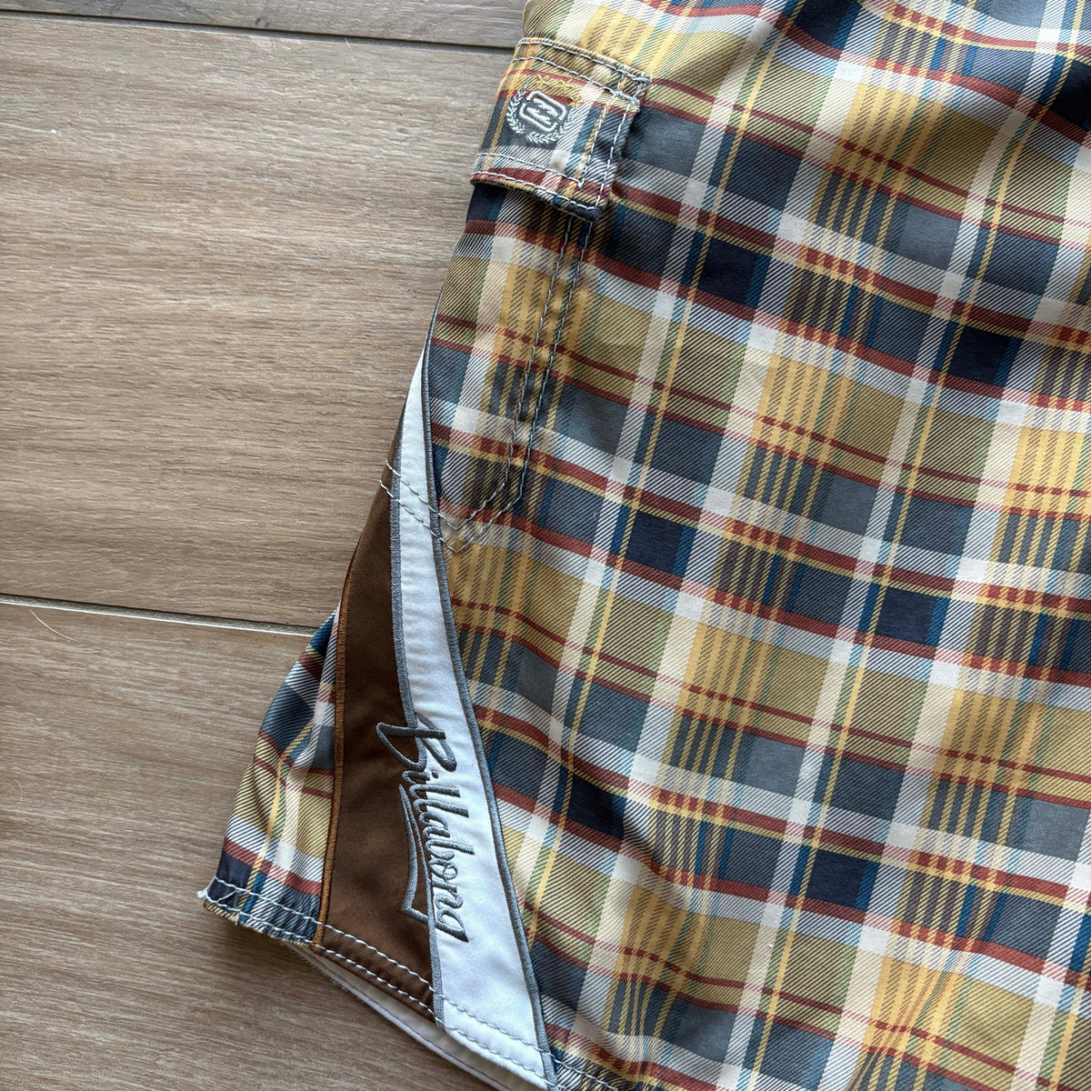 Vintage Occy Plaid Signature Boardies | W32"