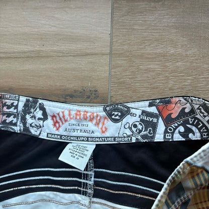 Vintage Occy Plaid Signature Boardies | W32"