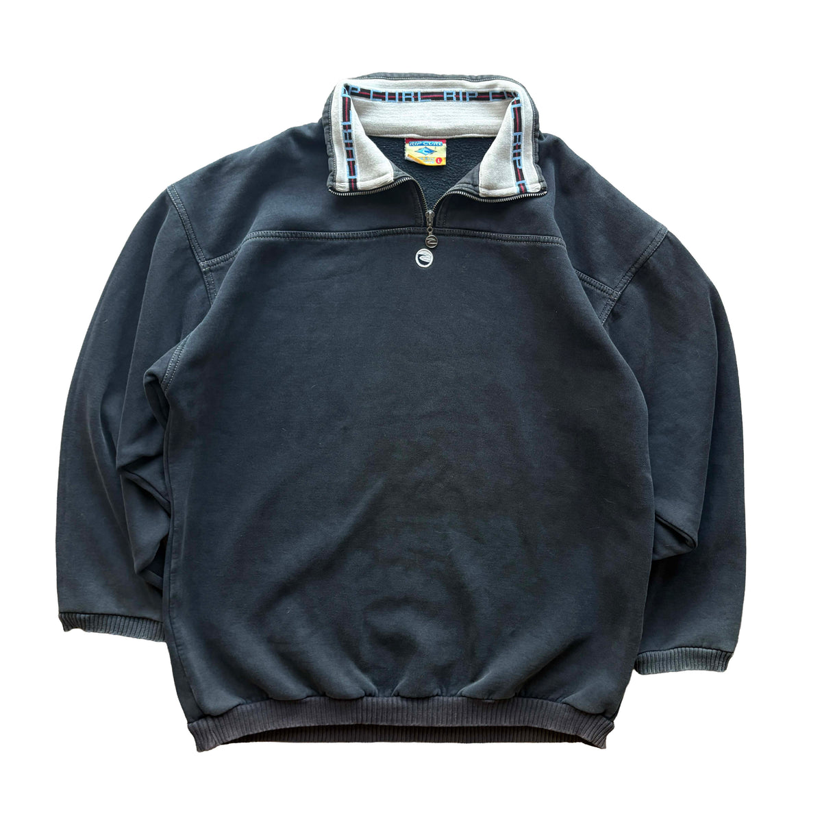 RARE 90s Rip Curl 1/4 Zip Jumper | XL