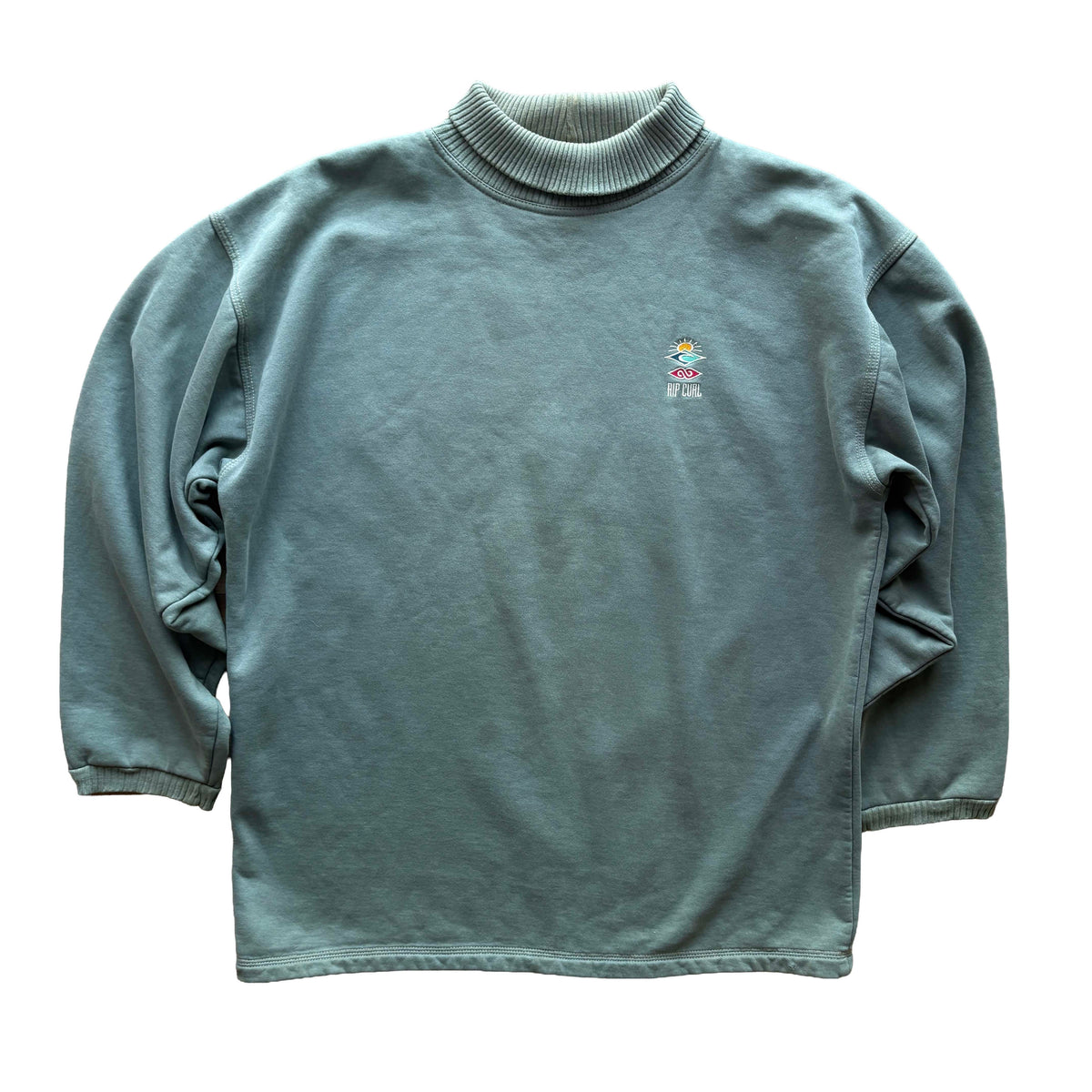 RARE 90s Rip Curl Turtleneck Jumper | XL