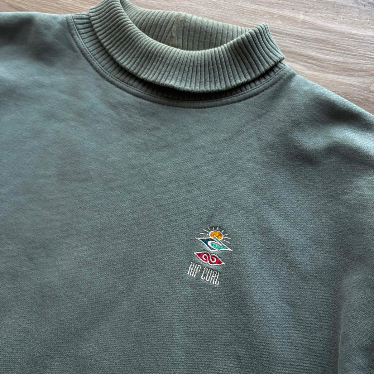 RARE 90s Rip Curl Turtleneck Jumper | XL