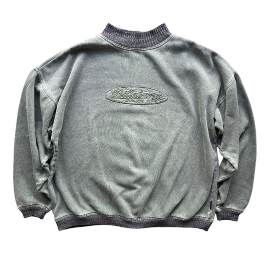 RARE 1993 Billabong Mock Neck Jumper | L