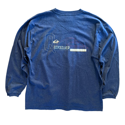 90s Quiksilver Long sleeve Shirt | L