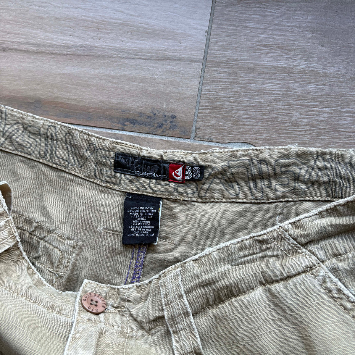 Vintage Quiksilver Cargo Shorts | W38"